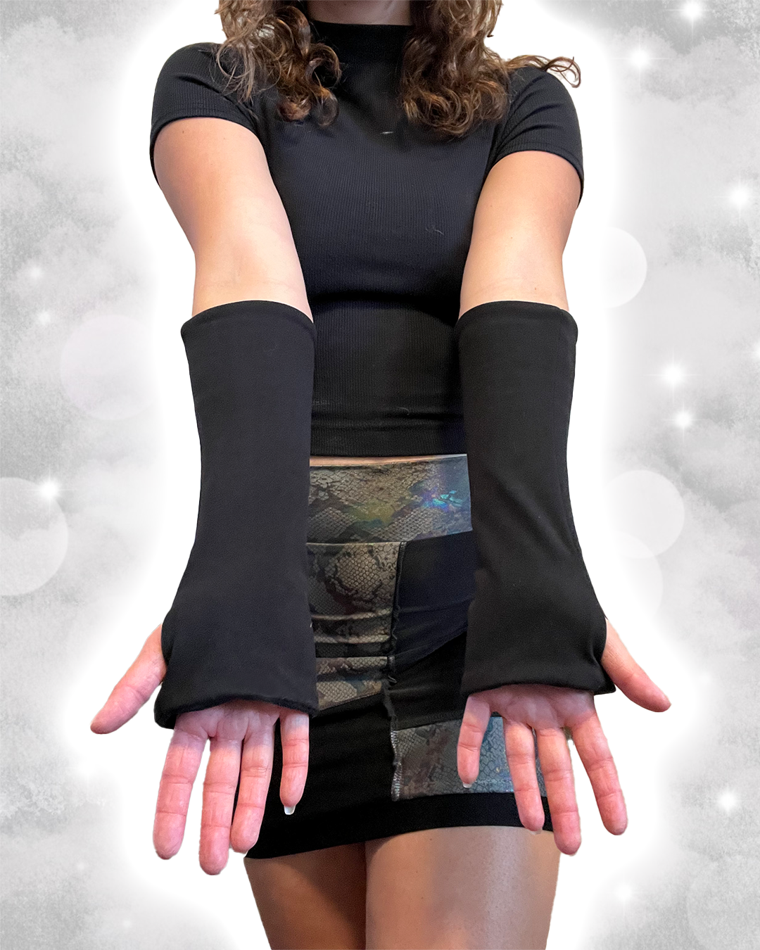 Obsidian Arm Warmers