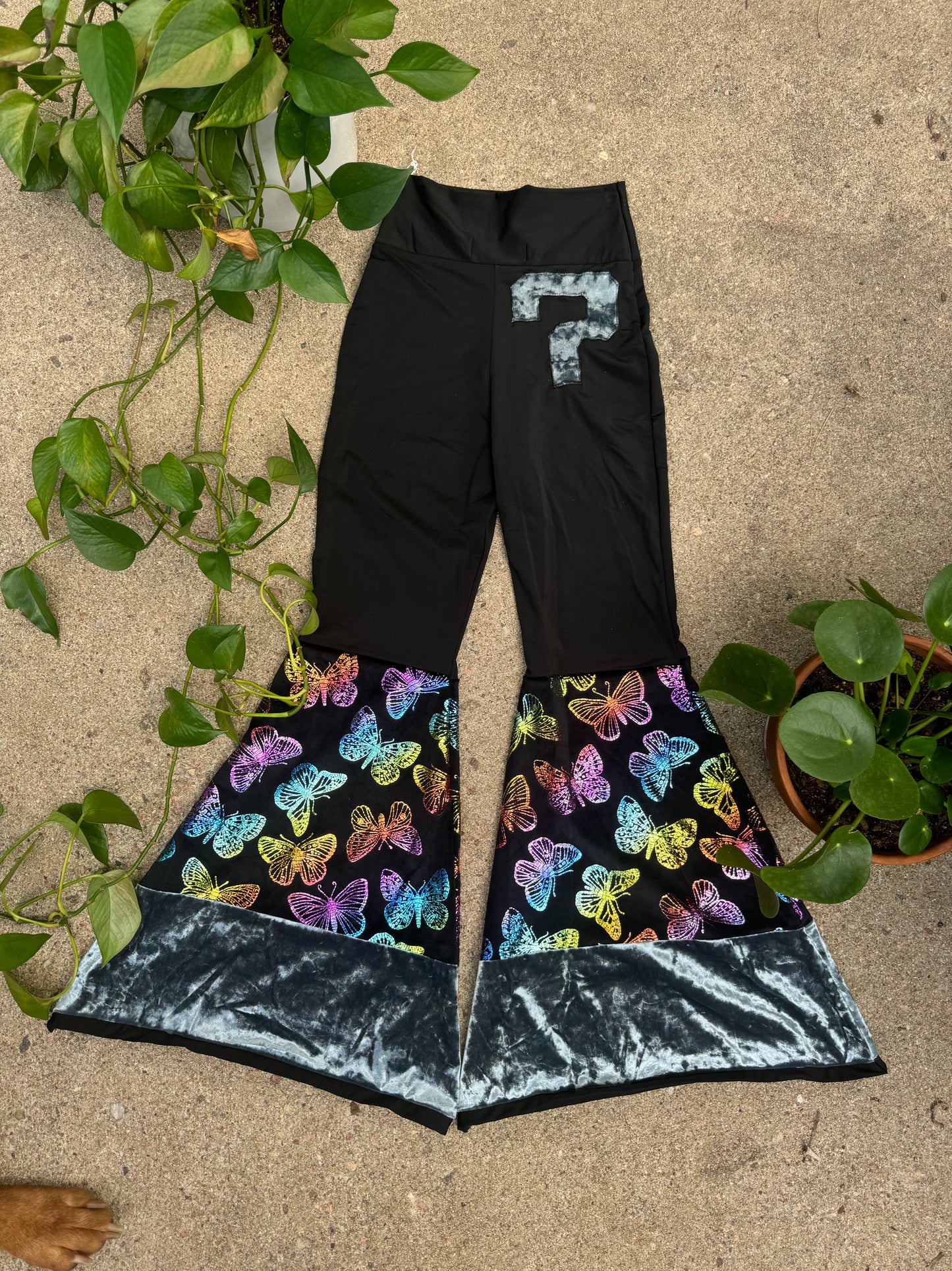 CUSTOM Bell Bottoms with Patch