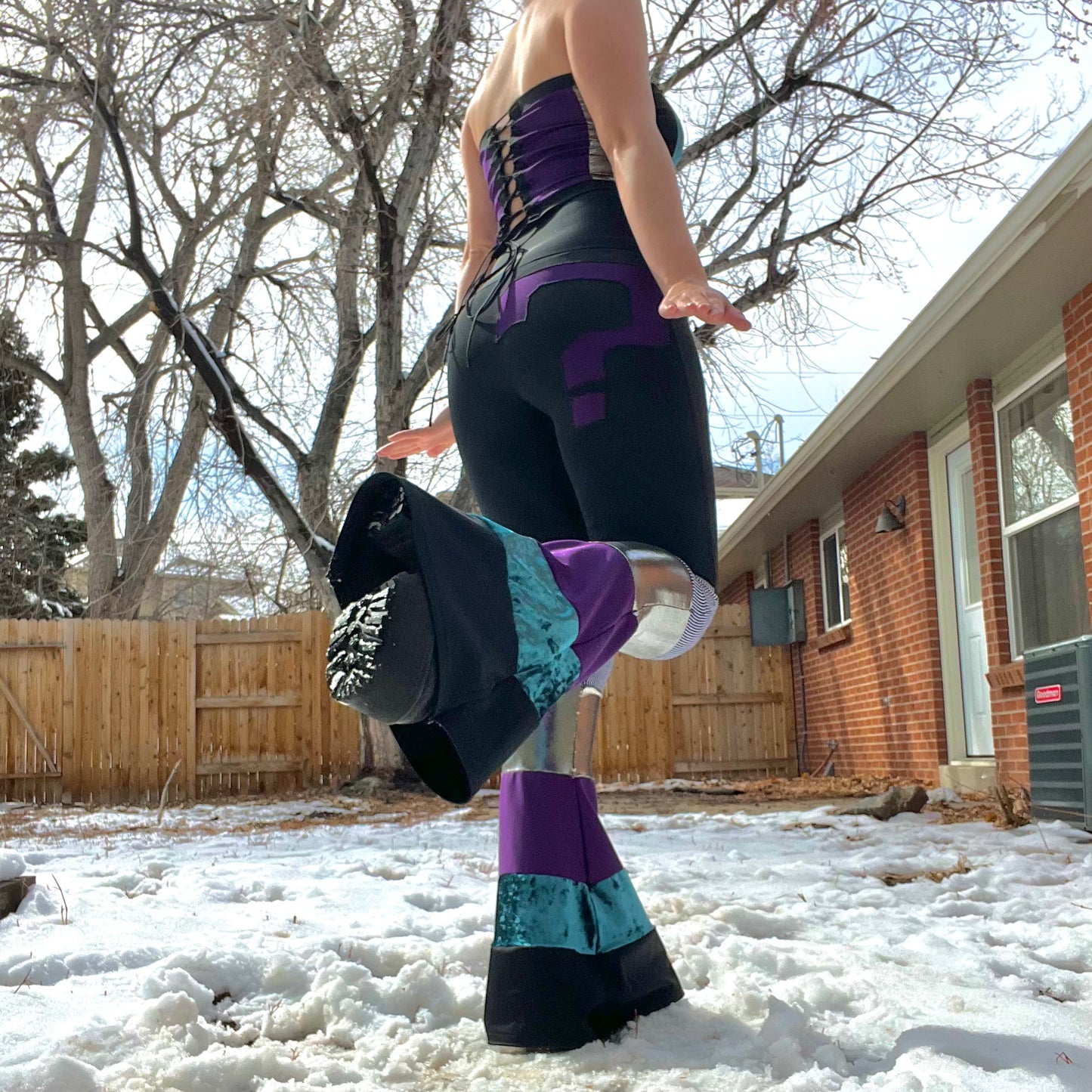 CUSTOM Bell Bottoms with Patch