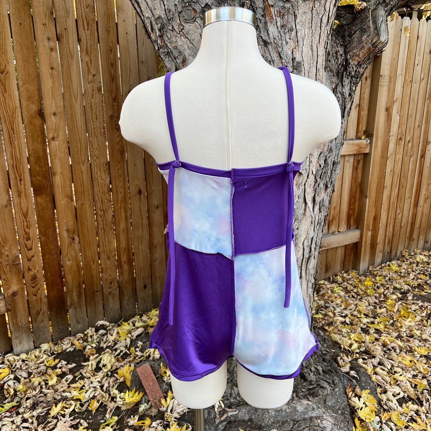 1/1 Patchwork Romper