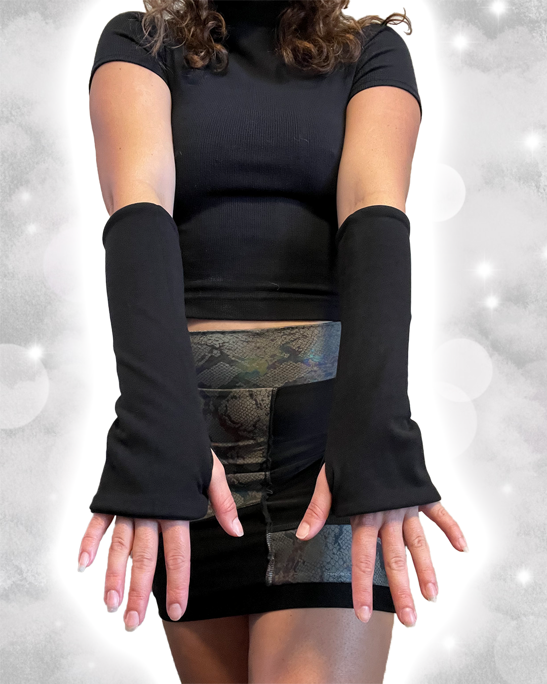 Obsidian Arm Warmers